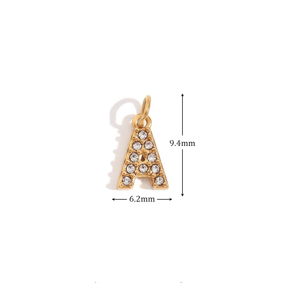 Birthstone & Initials Charms