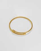 Sammy Open Spiral Bangle Bracelet