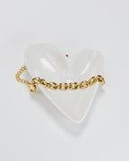 Anya 18K Gold Non-Tarnish Flat Chain Bracelet