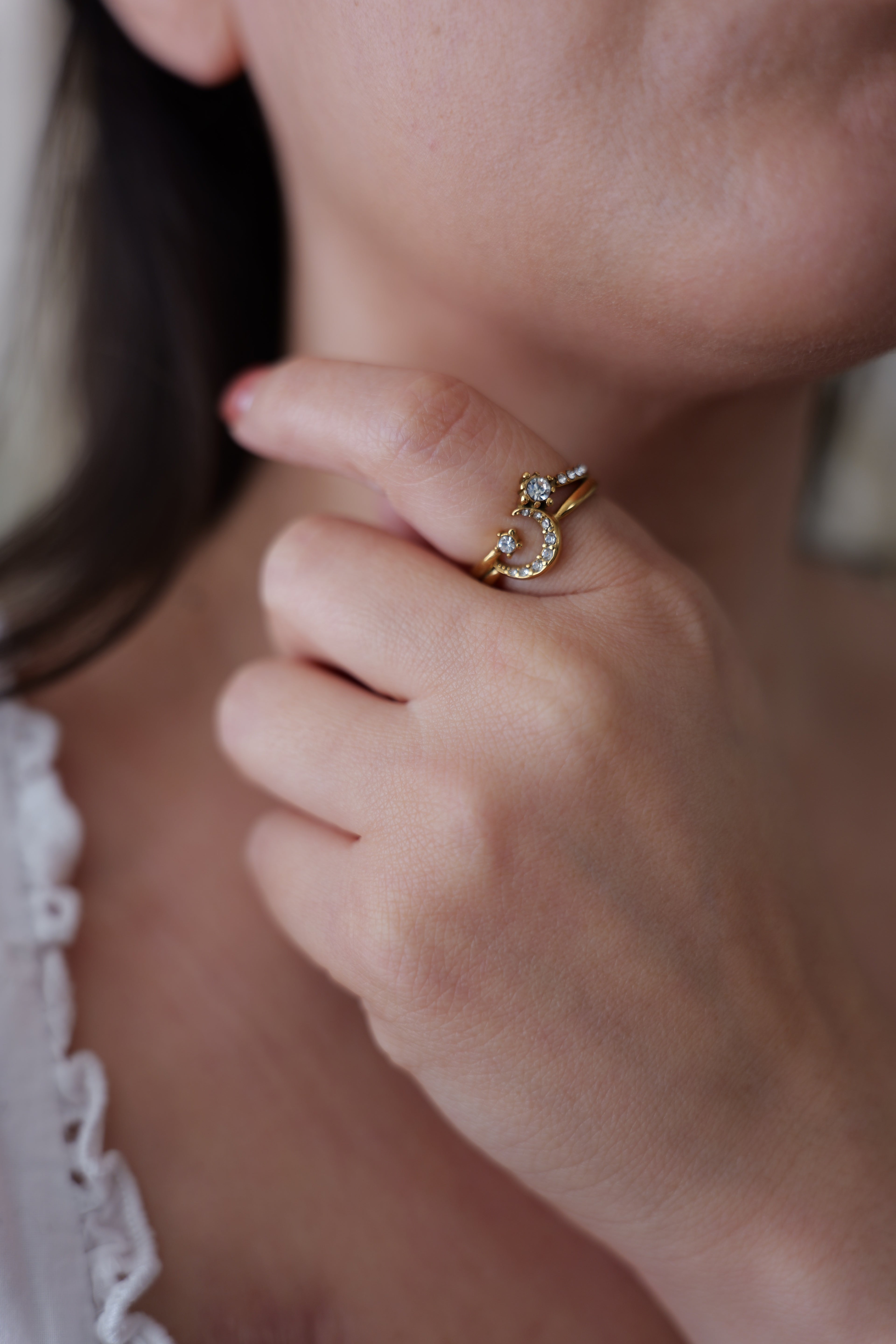 Madeline Moon Ring