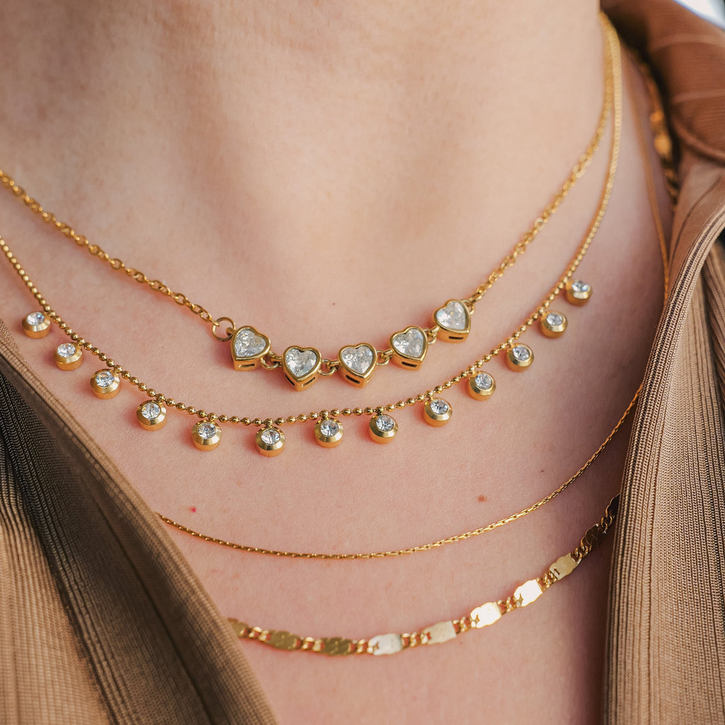The Sweetheart Layers Set of 3 Necklaces