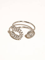 Lory 18K Gold Non-Tarnish Rhinstone