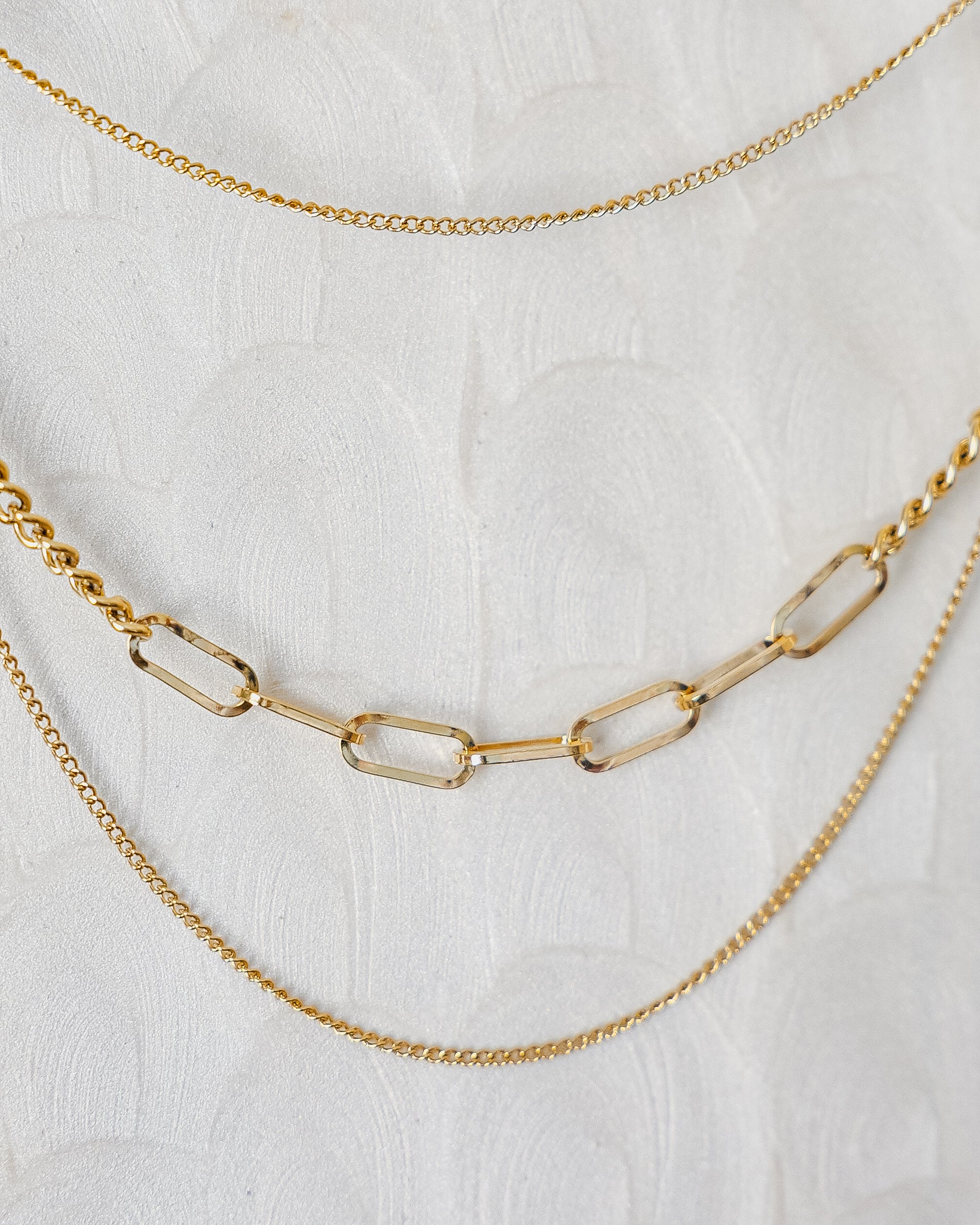 Milan Layer Stainless Steel Necklace
