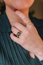 Solar Eclipse Stainless Steel Ring
