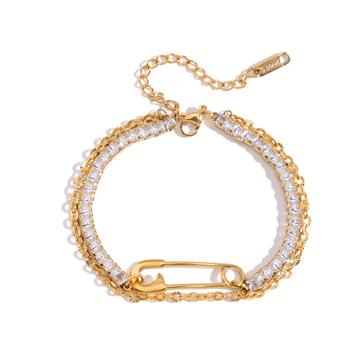 Rebel Soul Stainless Steel Non Tarnish Bracelet