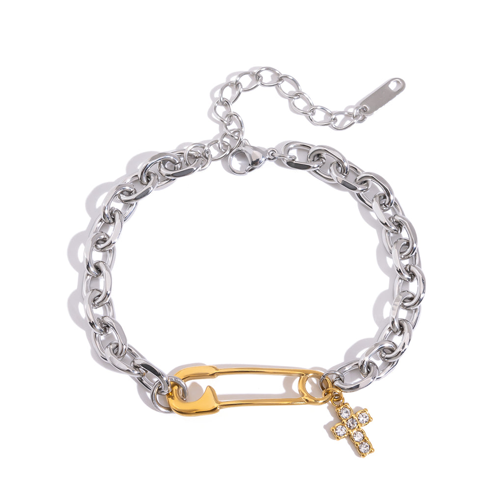 Rebel Soul Stainless Steel Non Tarnish Bracelet