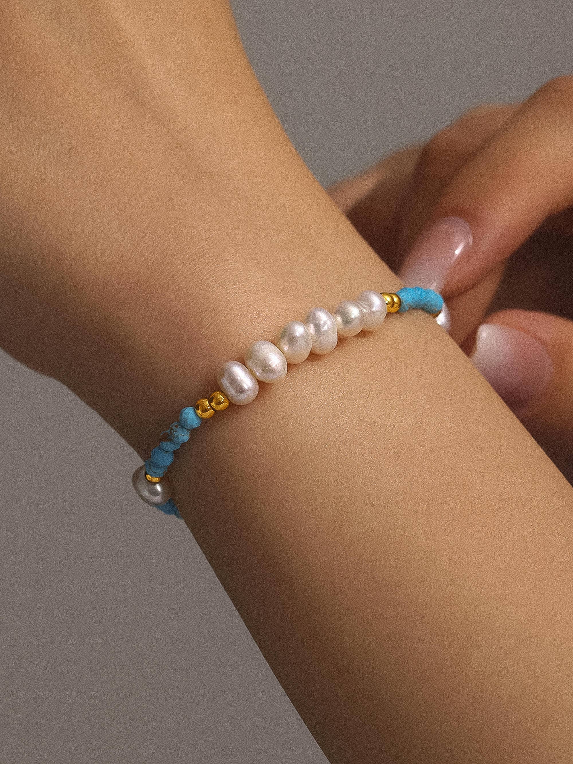 Clément 18K Gold Non-Tarnish Boho Bracelet