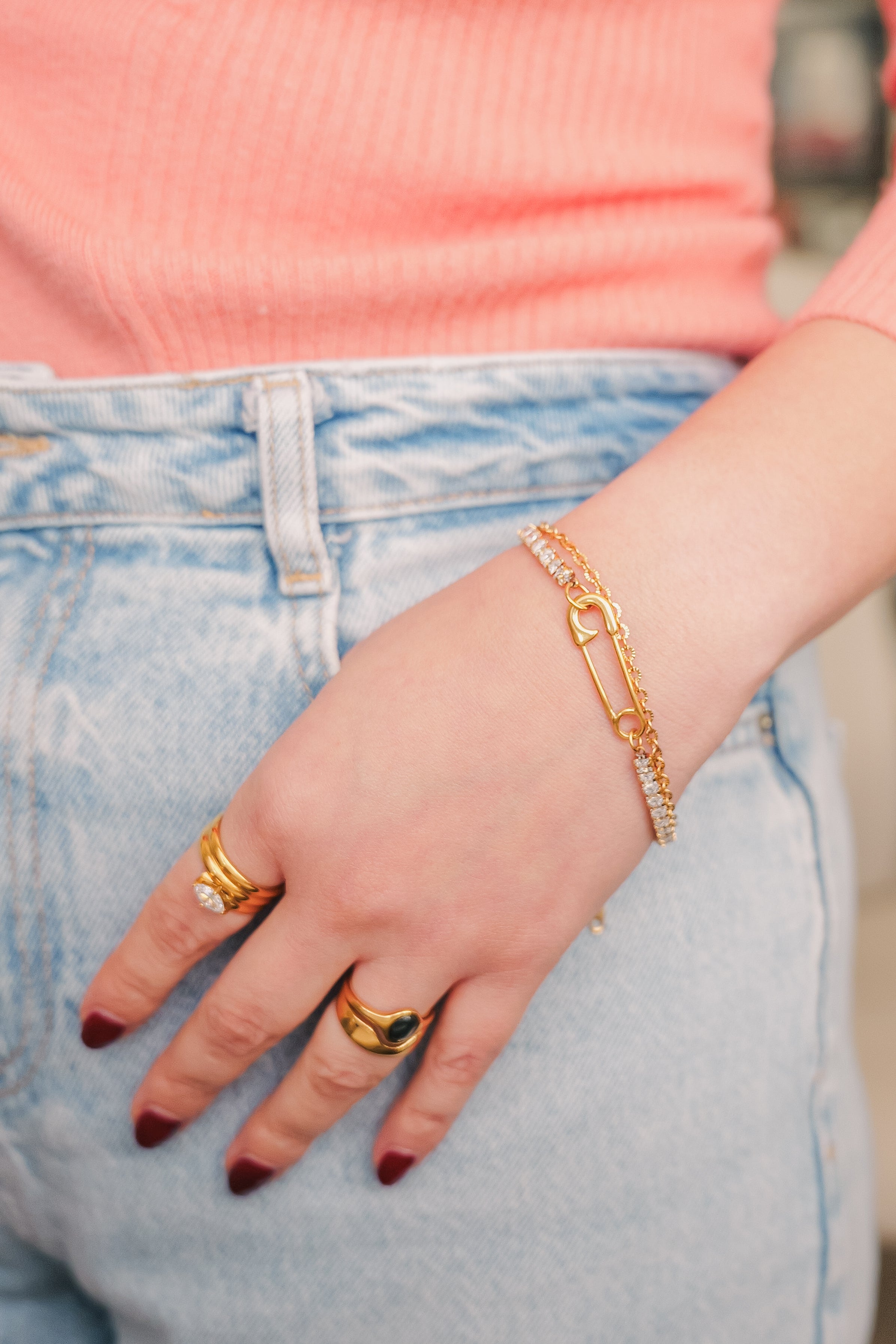 Rebel Soul Stainless Steel Non Tarnish Bracelet