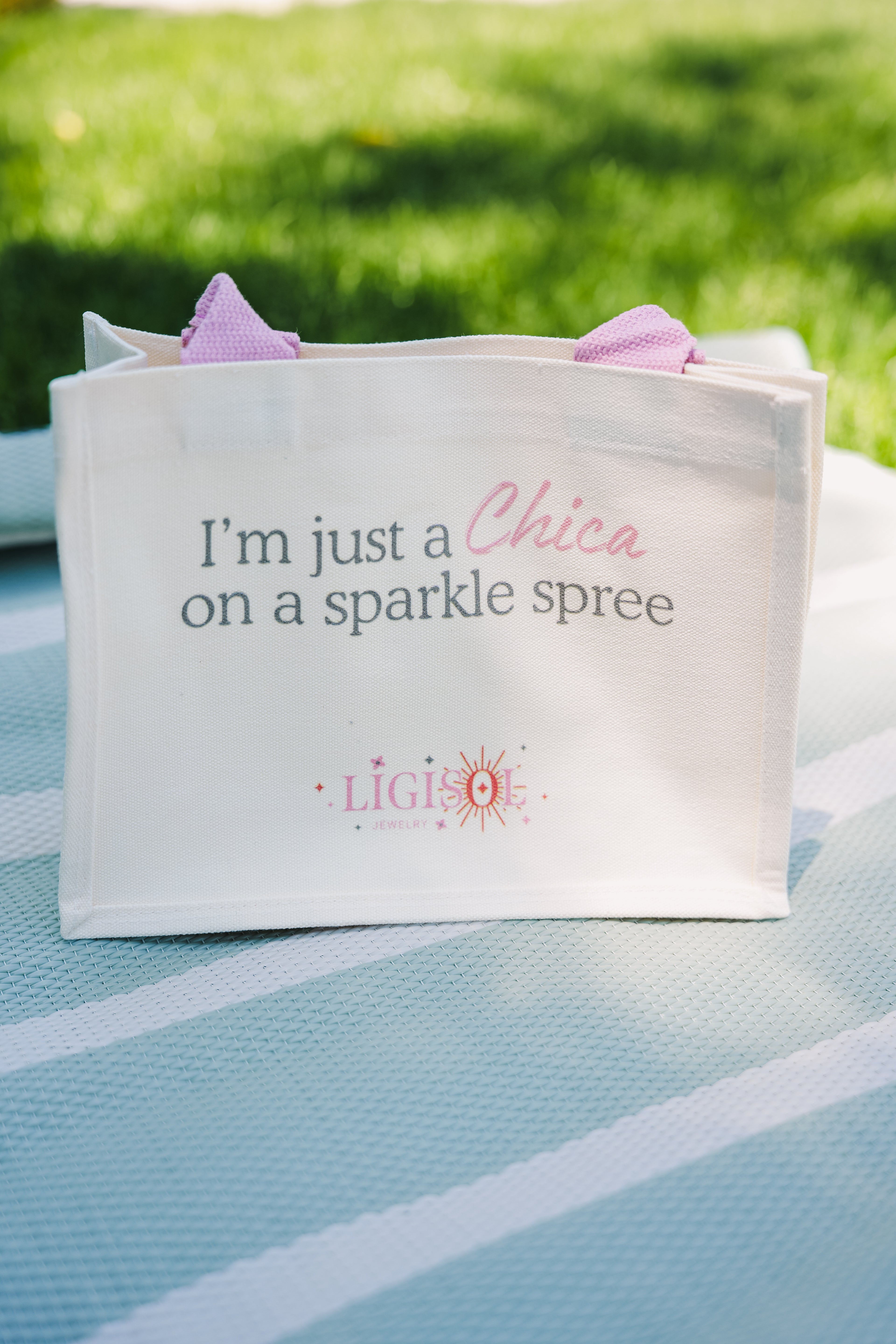 "I am just a Chica" Mini Essentials Tote Bag