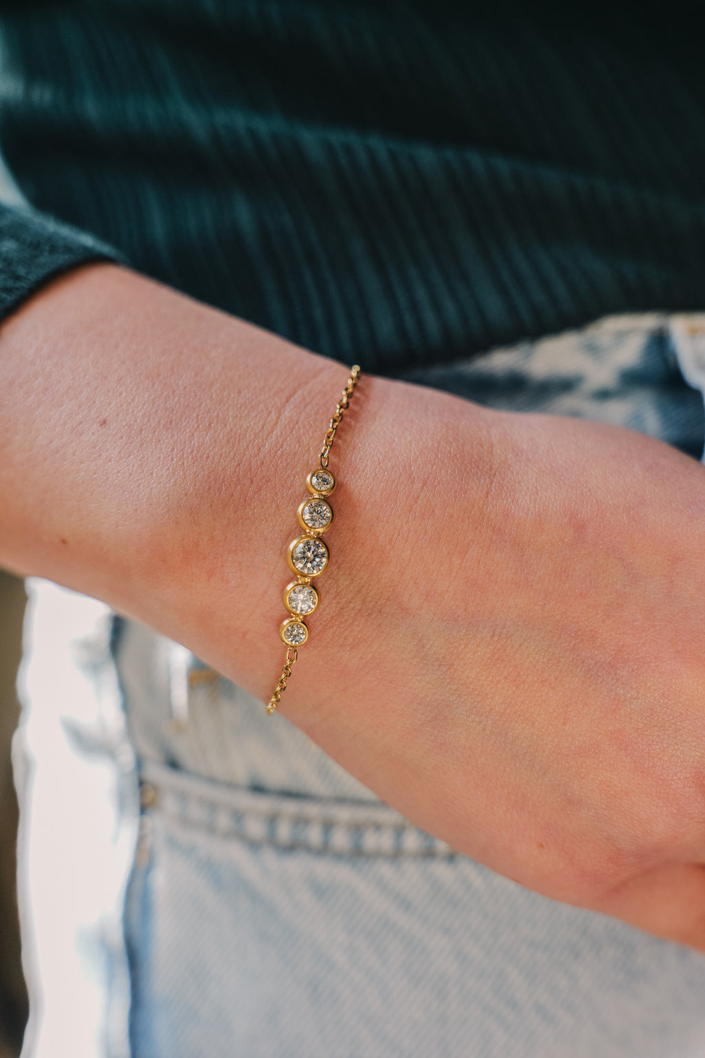 Claire Dainty Stainless Steel Bracelet