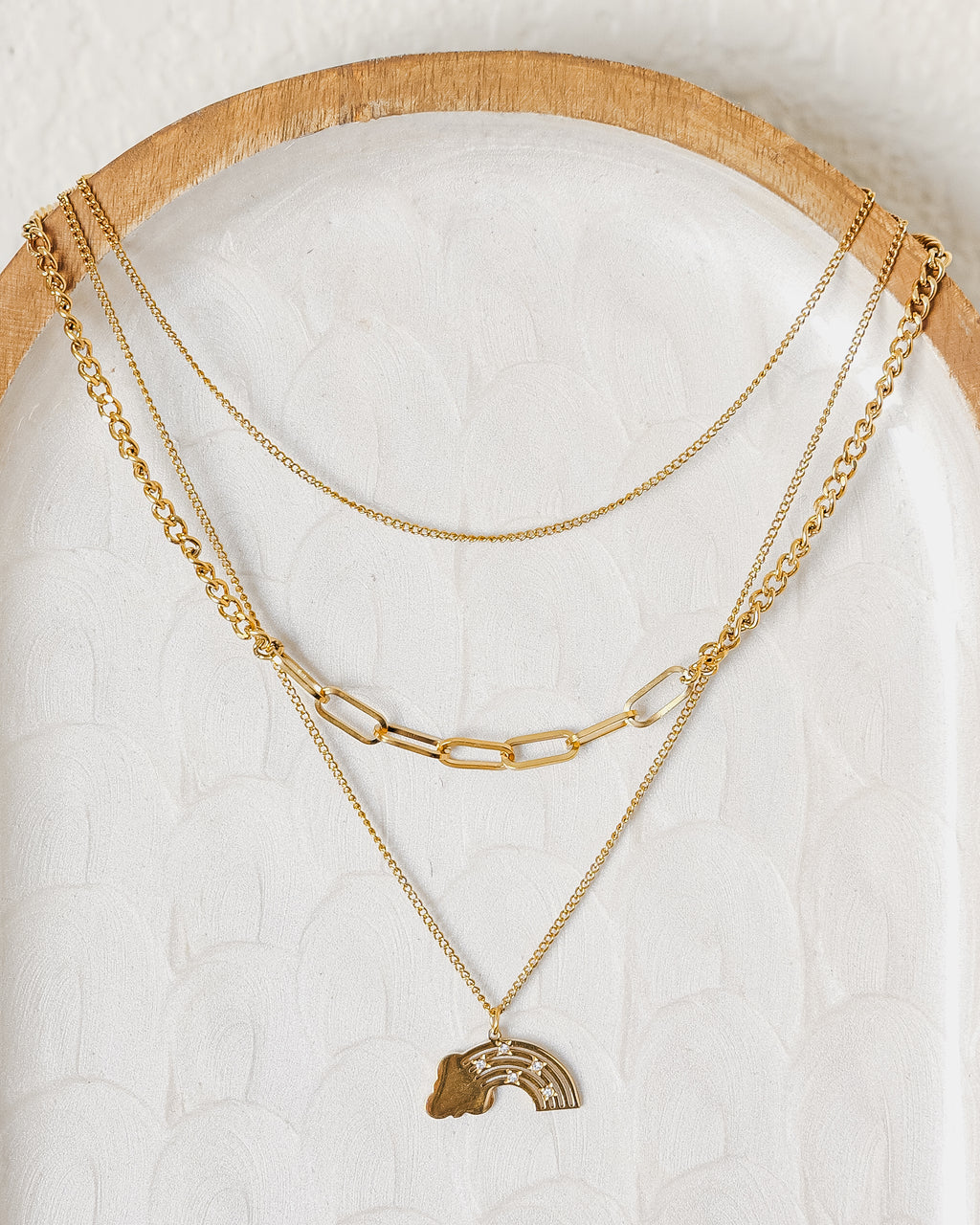 Milan Layer Stainless Steel Necklace