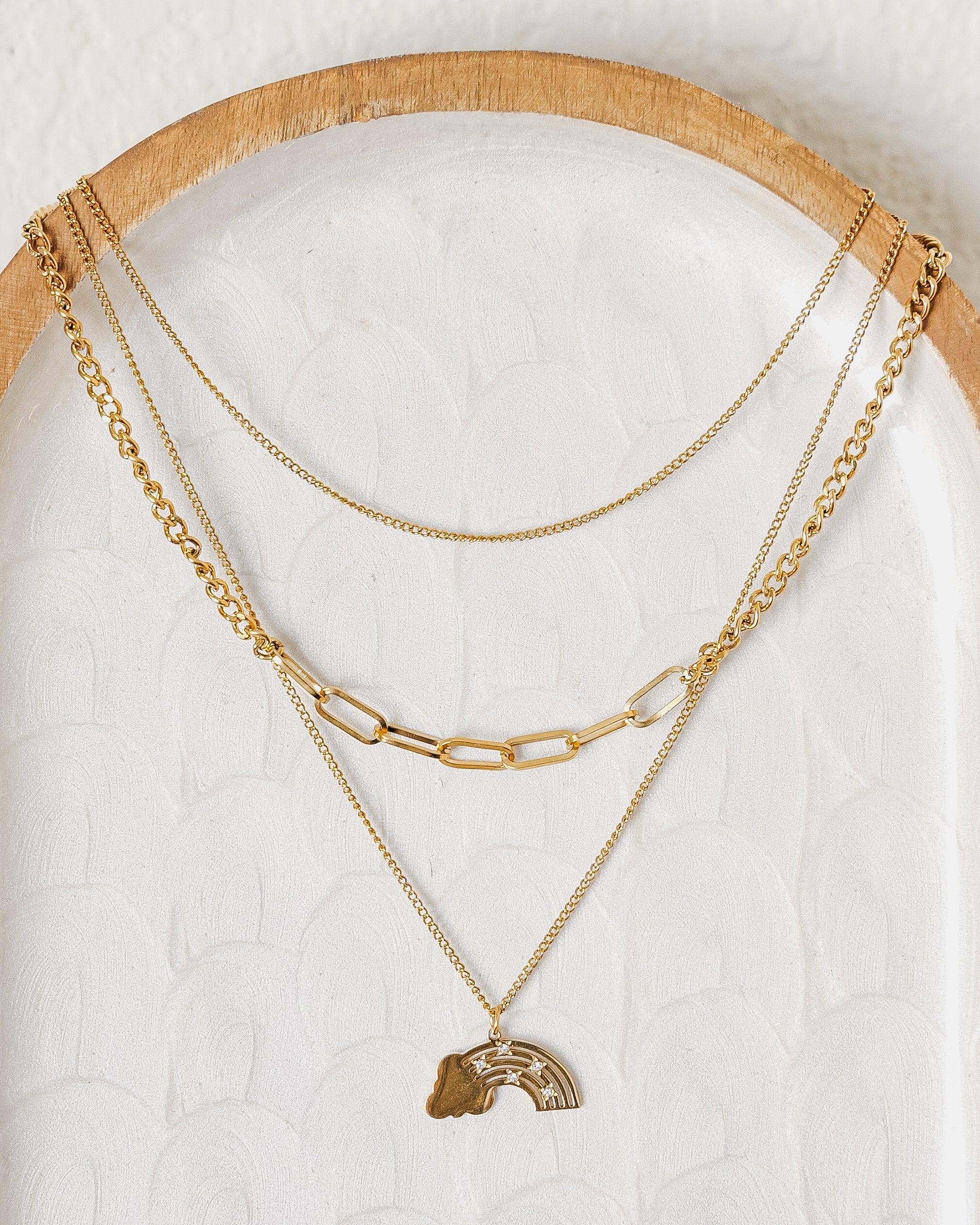 Milan Layer Stainless Steel Necklace