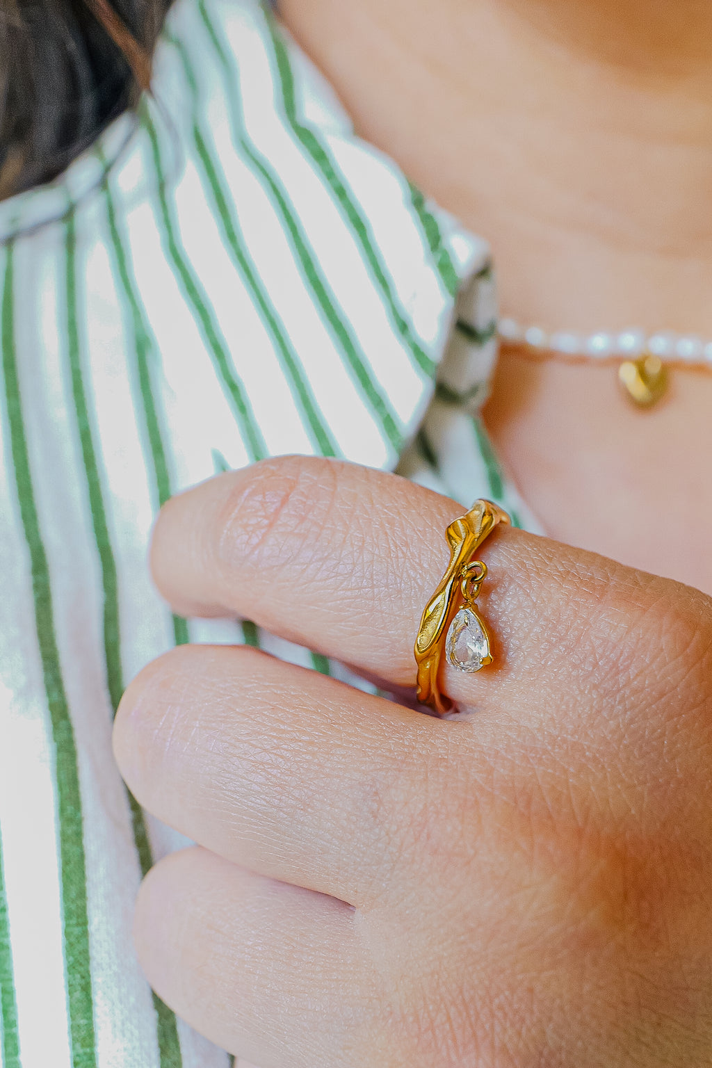 Maddie Ring Stainless Steel Dainty Ring