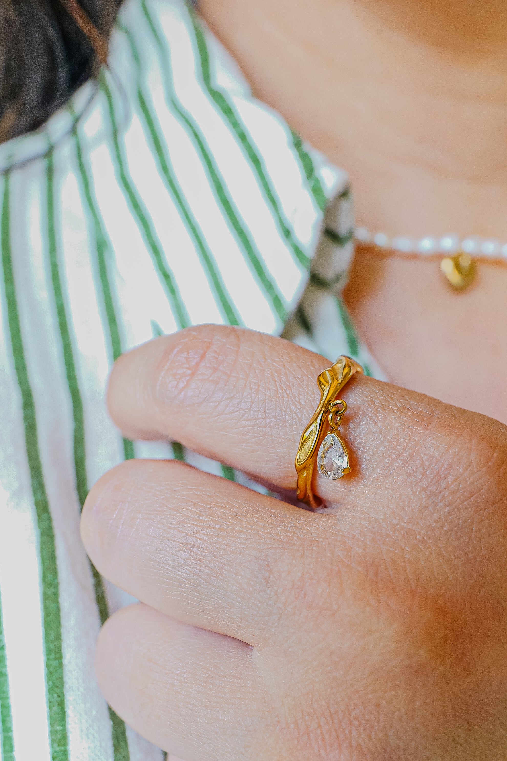 Maddie Ring Stainless Steel Dainty Ring