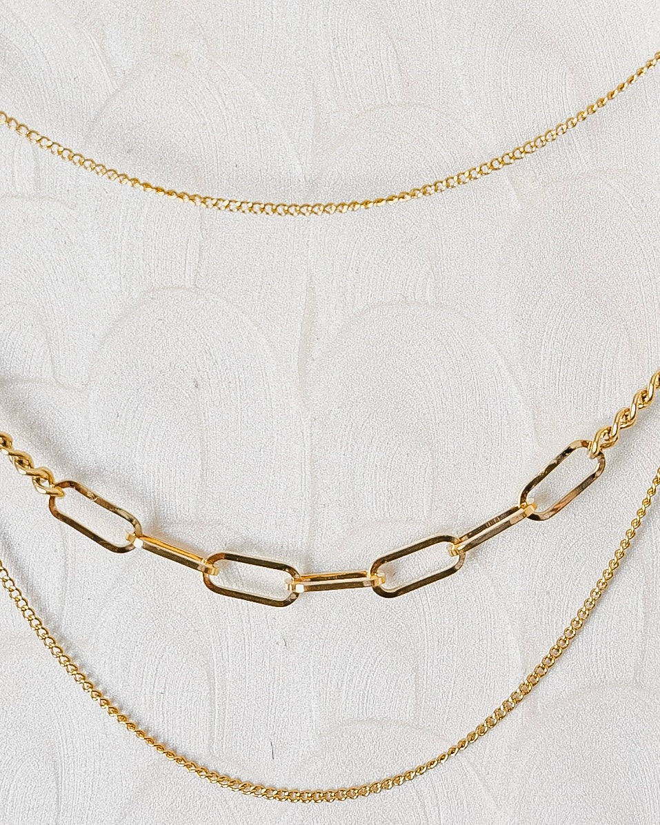 Milan Layer Stainless Steel Necklace