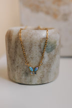 Noa Butterfly Necklace Non-Tarnish & Waterproof