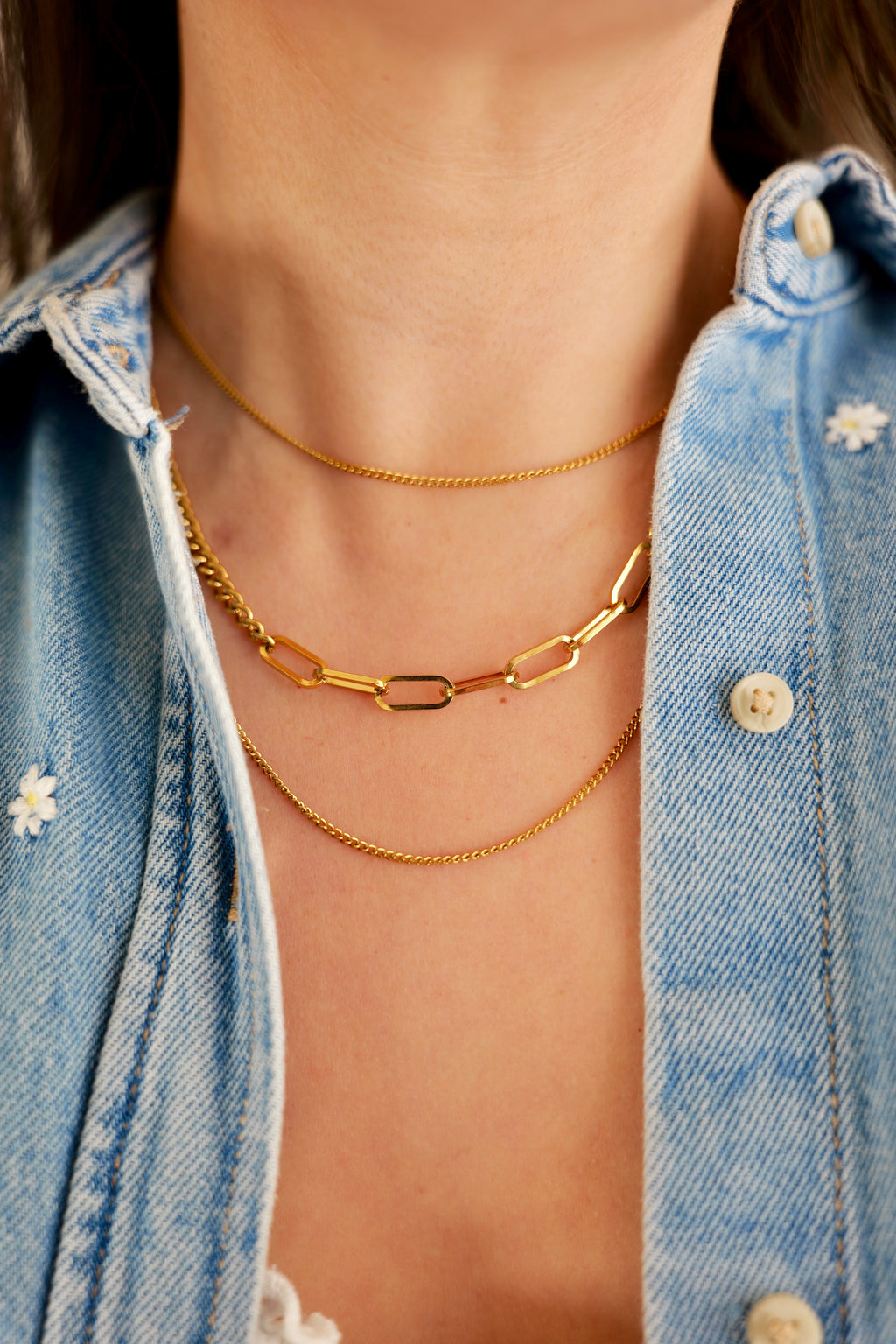 Milan Layer Stainless Steel Necklace