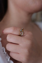Madeline Moon Ring