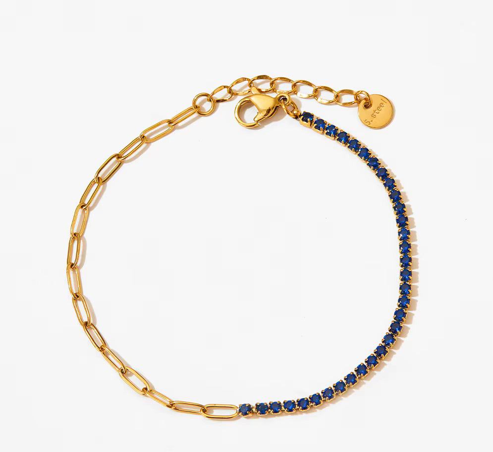 Gemini Stainless Steel Bracelet