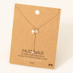 Star Fish Sea Shell Y Necklace