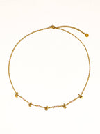 Mia 18K Non-Tarnish Beaded Chain Necklace