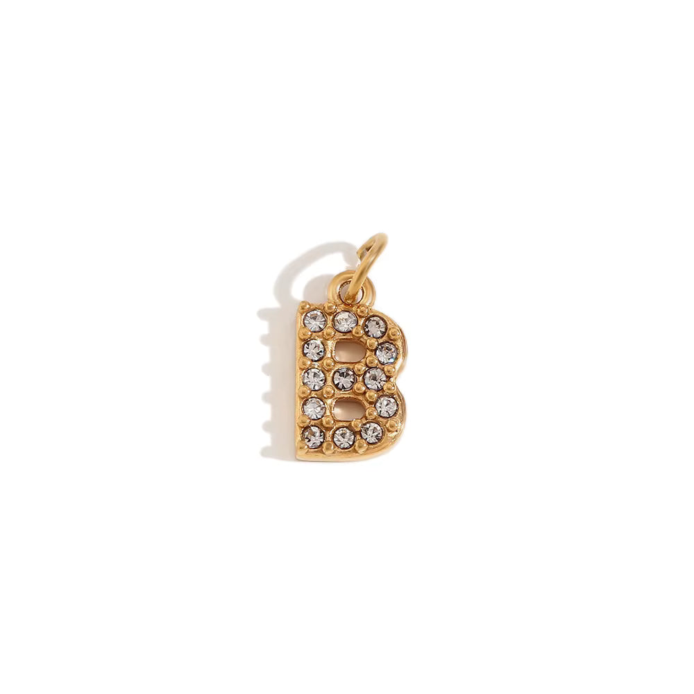 Birthstone & Initials Charms