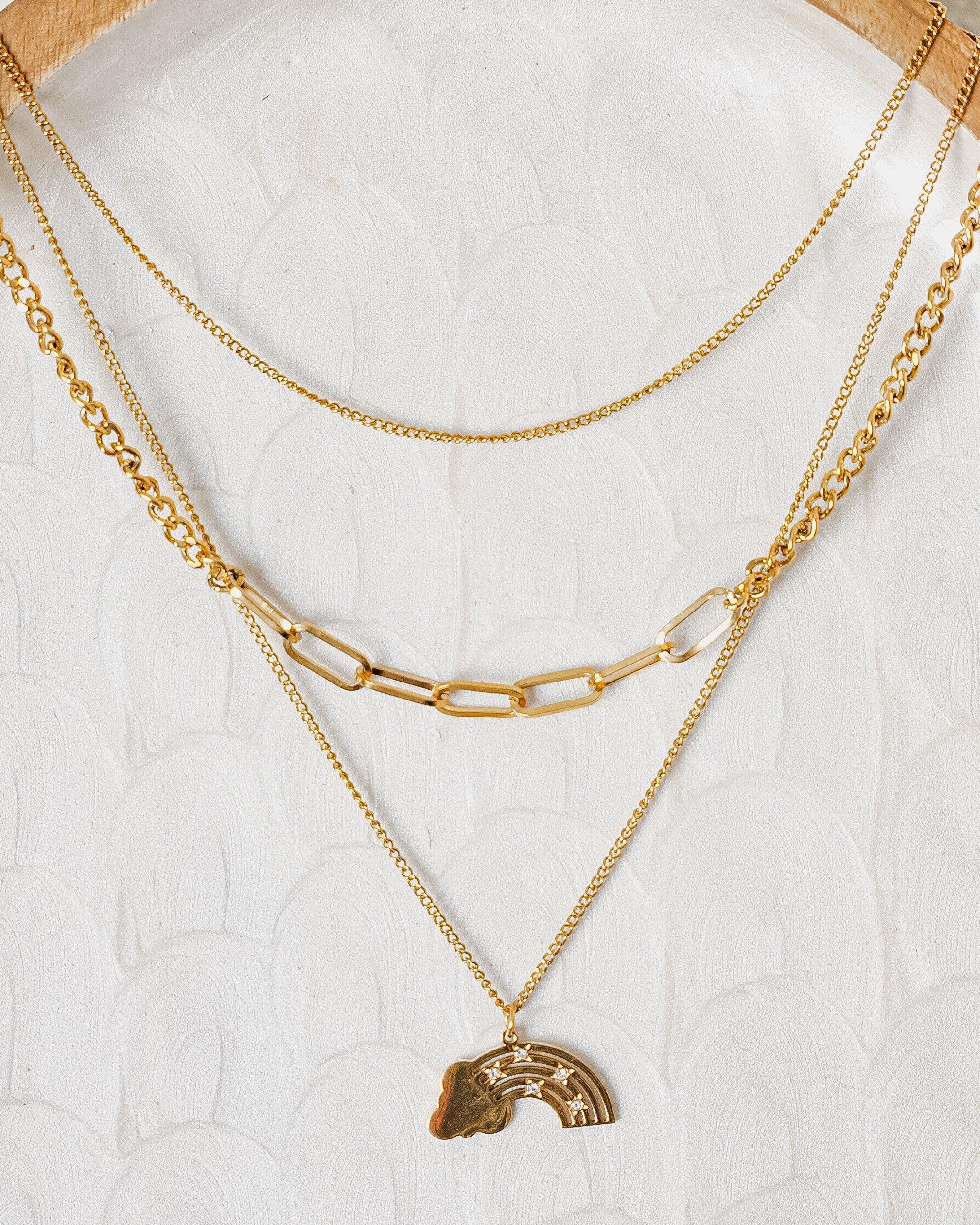 Milan Layer Stainless Steel Necklace