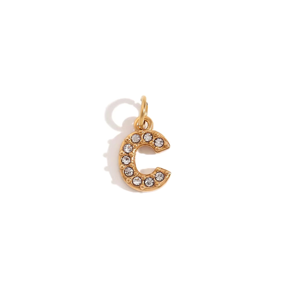 Birthstone & Initials Charms