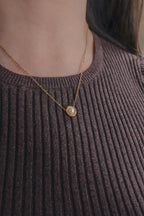 Margot Stainless Steel Pearl Necklace