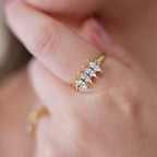 Aria Adjustable Stainless Steel Ring