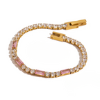 Chelsea's Sister Pink Tennis Bracelet