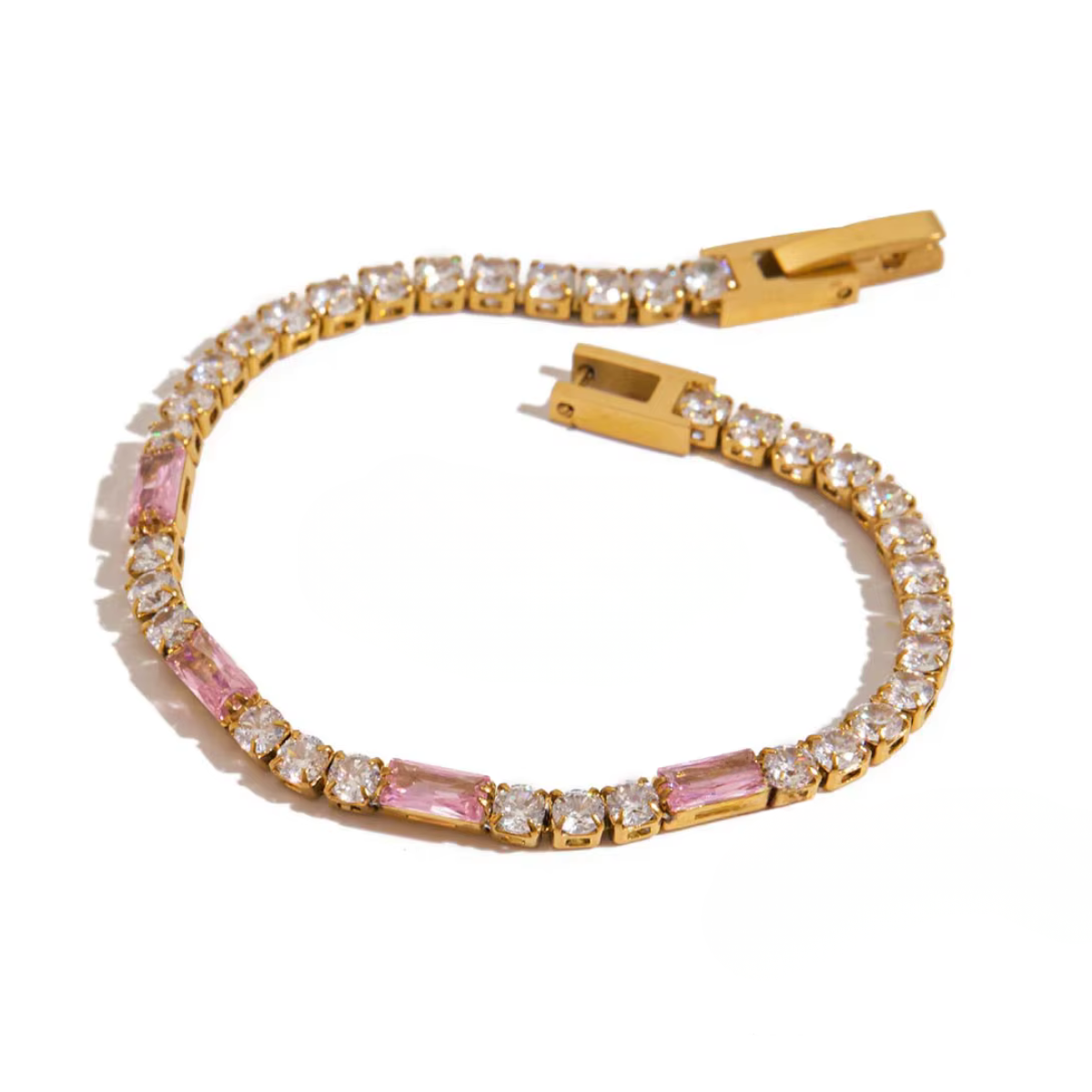Chelsea's Sister Pink Tennis Bracelet