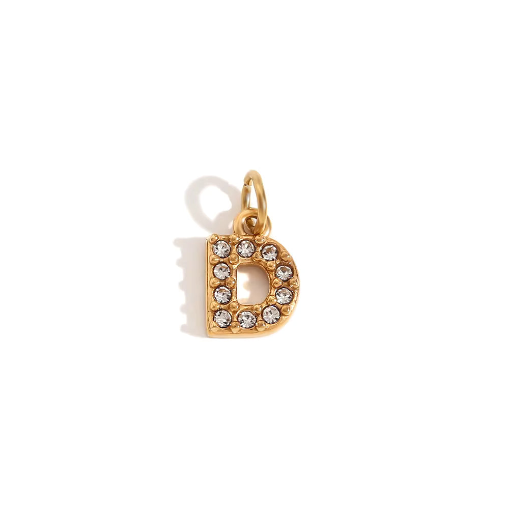 Birthstone & Initials Charms