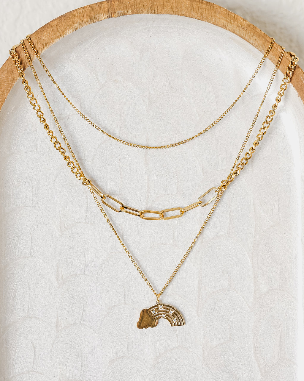 Milan Layer Stainless Steel Necklace