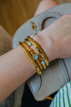Maddie Stainless Steel Adjustable Cuff Bracelet