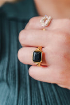 Solar Eclipse Stainless Steel Ring