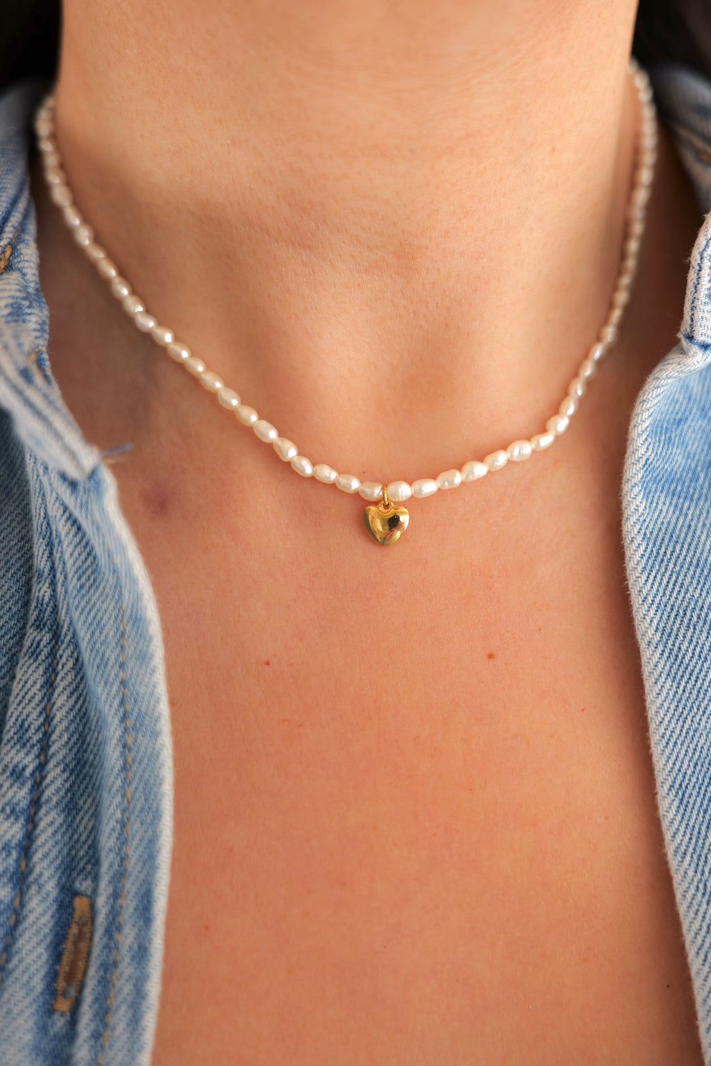 Golden Hour Pearl Old Money Vibes Necklace
