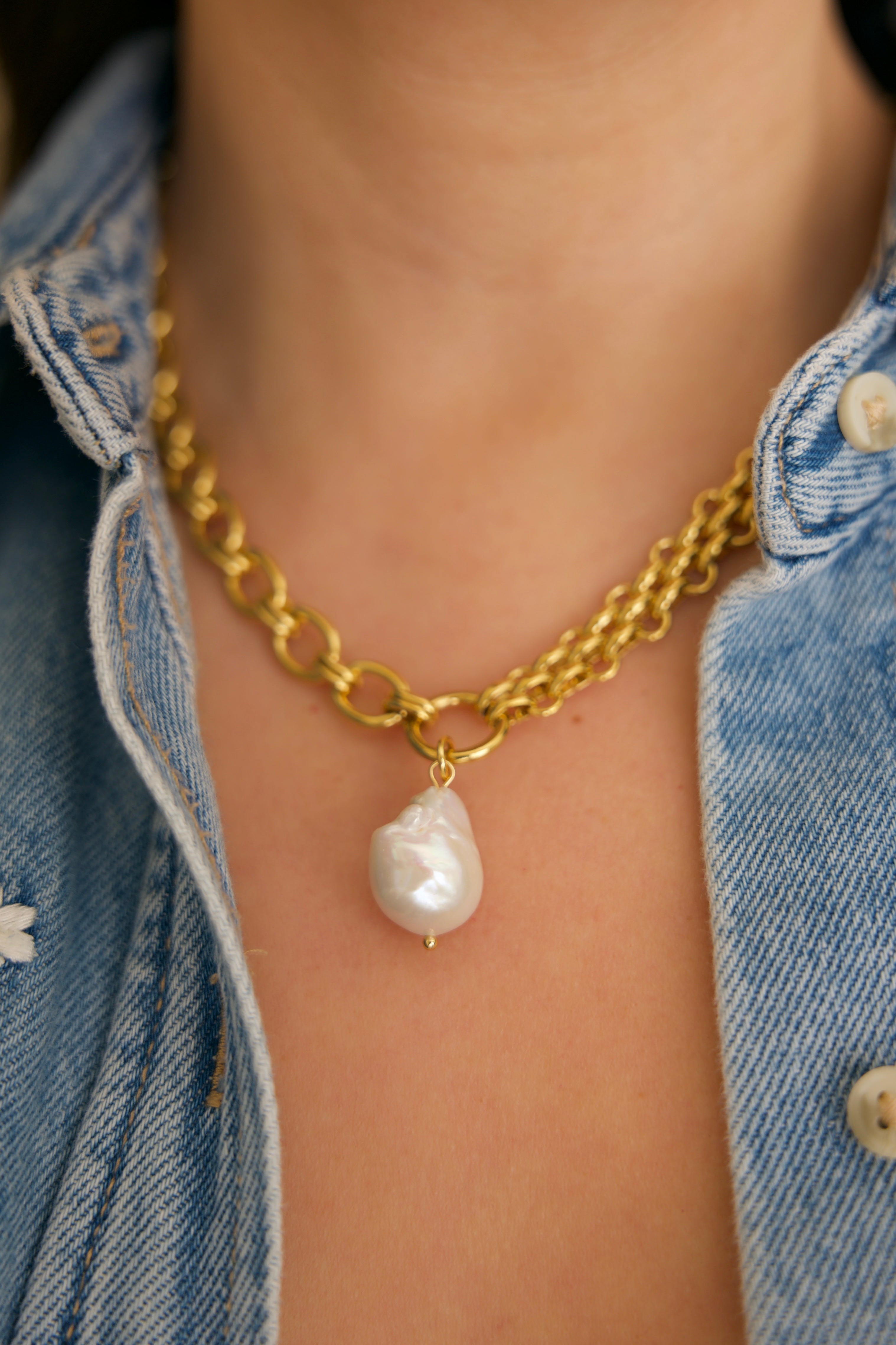 Juliette Fresh Water Pearl Necklace