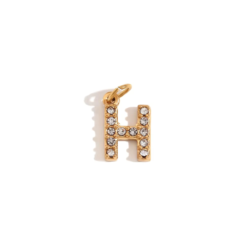 Birthstone & Initials Charms
