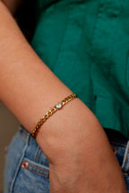 Larissa 18k Stainless Steel Bracelet