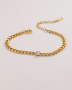 Larissa 18k Stainless Steel Bracelet