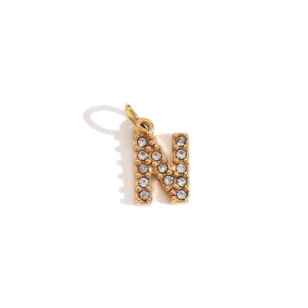Birthstone & Initials Charms