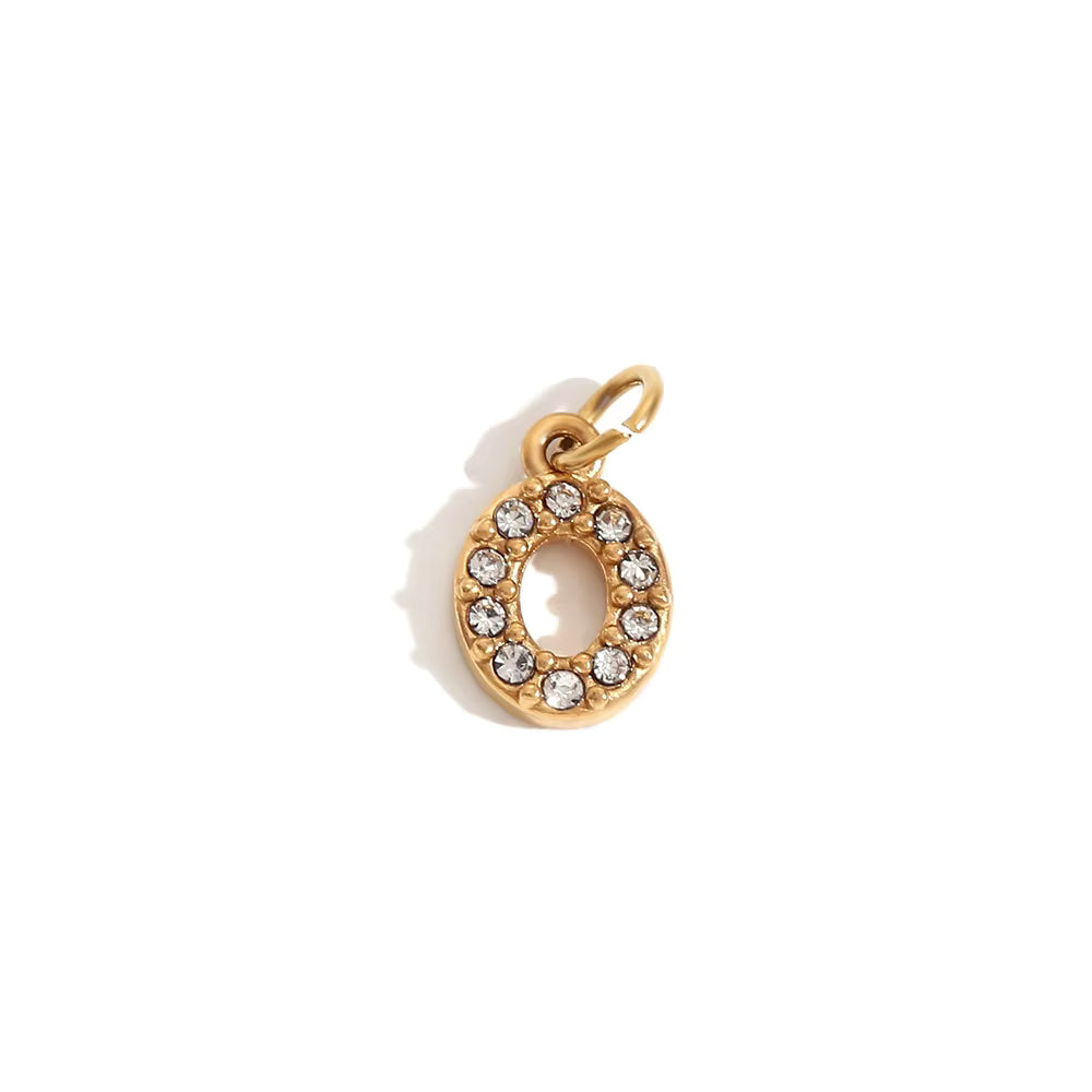 Birthstone & Initials Charms
