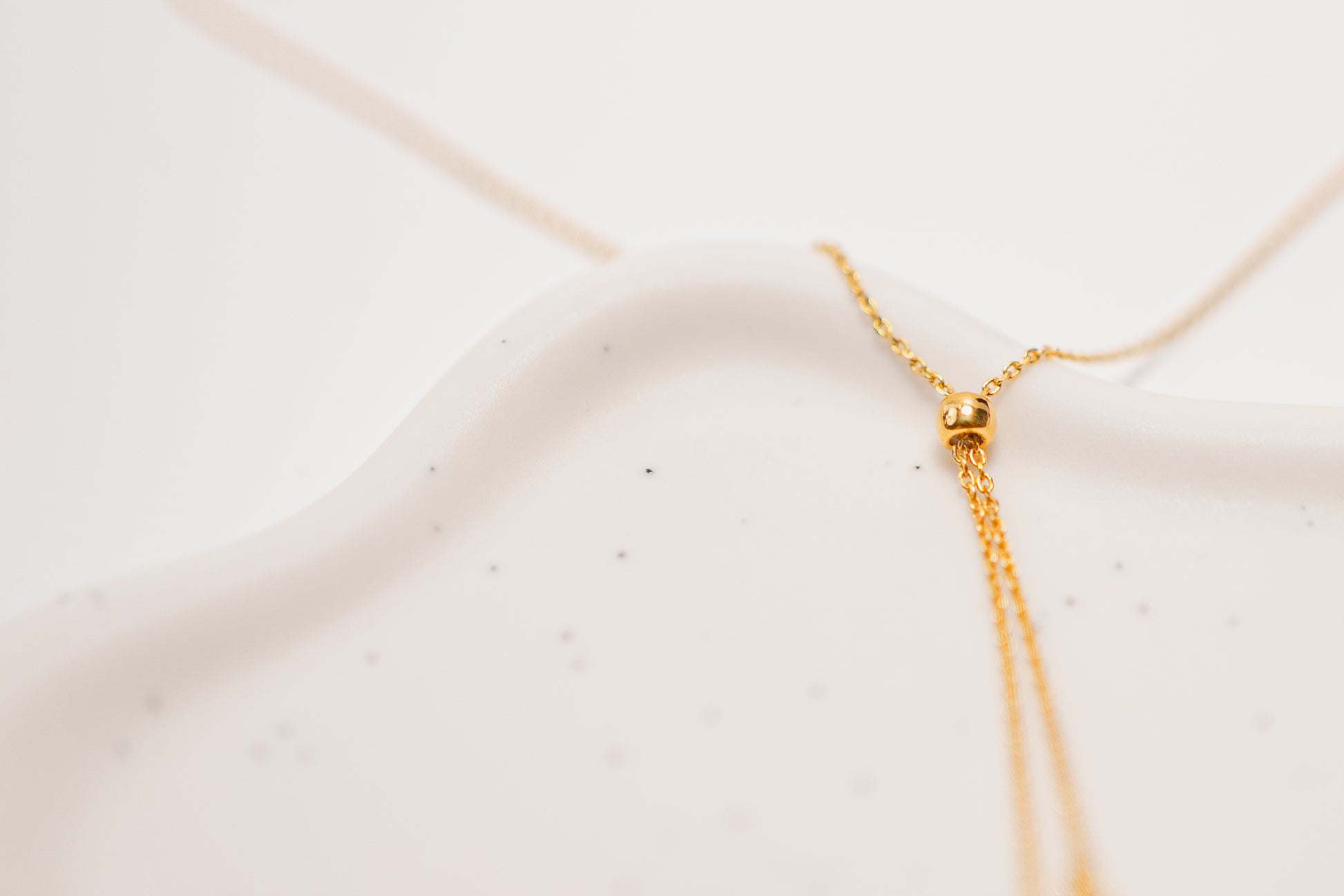 Mini Moon And Star Lariat Y Necklace