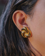 Lydia 18K Gold Non-Tarnish Triangle Studs