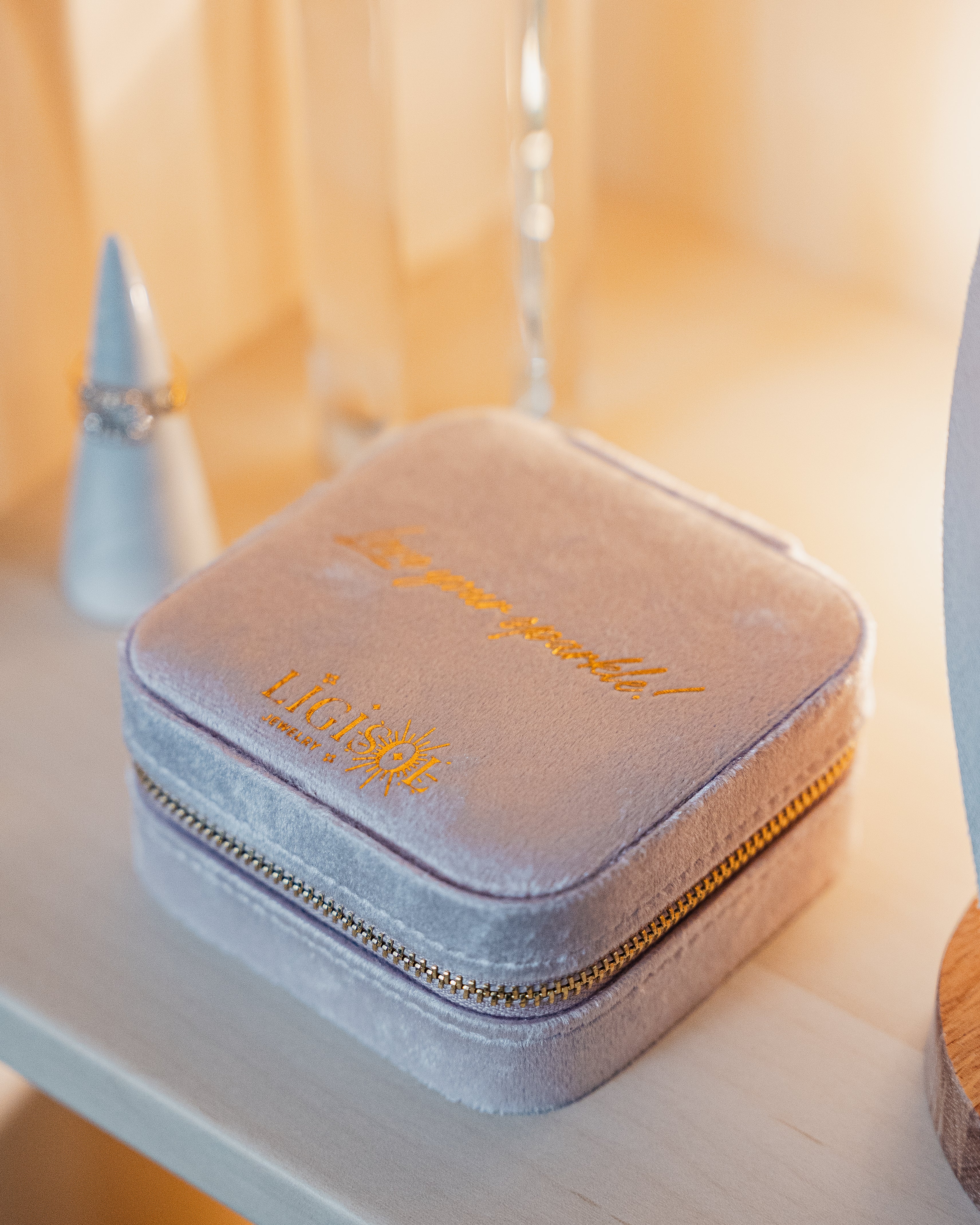 Ligisol Velvet Jewelry Box