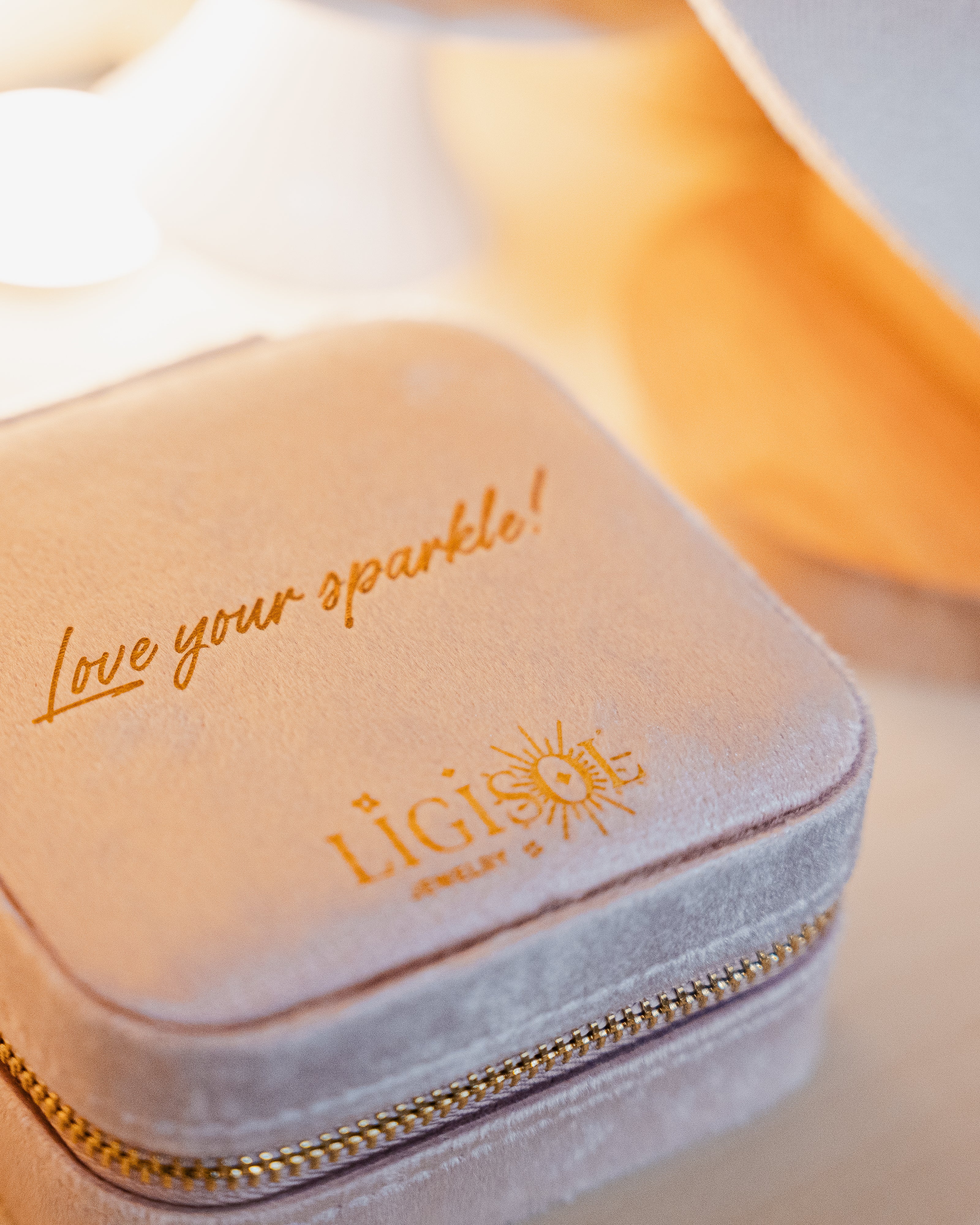 Ligisol Velvet Jewelry Box