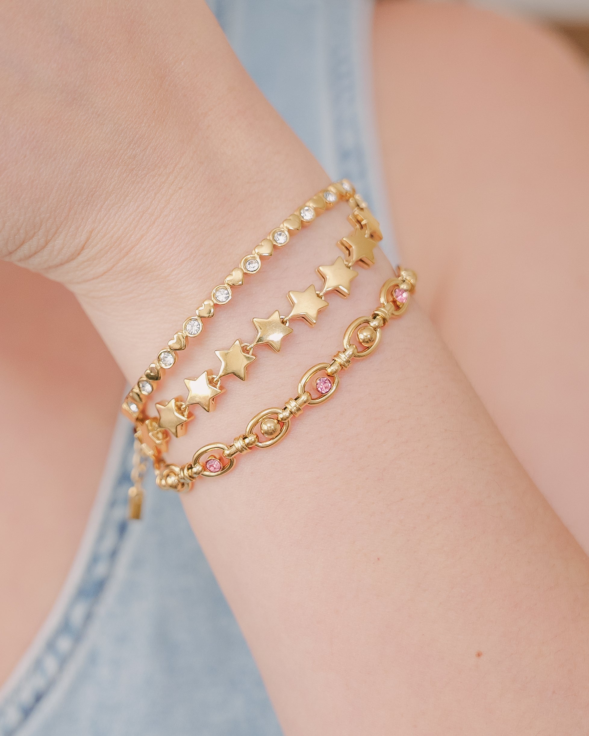 Esme Non Tarnish Star Bracelet
