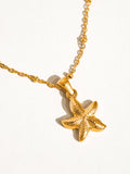 Astraia 18K Gold Non-Tarnish Starfish Necklace