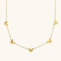 Flutter Baby Butterfly Necklace – 18K Gold Stainless Steel Dainty Butterfly Chain, Waterproof Hypoallergenic, Cute Everyday Necklace